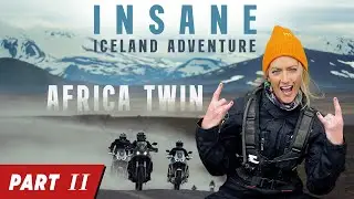 Iceland's Toughest Challenges Yet - Africa Twin Takes on Iceland's Unforgiving Terrain - Part 2
