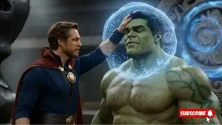 Hero Doctor Strang VS Hulk and Iron Man. || #avengers #hulk #art