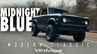 Midnight Blue Modern Classic by Vintage (formerly Vintage Broncos)