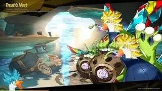 【Elsword NA】Trosh Nest 13-3 Tri-Party Exp Farming 1:36