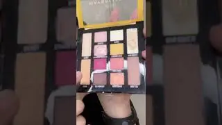 Maybelline lemon craze pallet review | can use as a highlighter and bronzer as well | #shorts