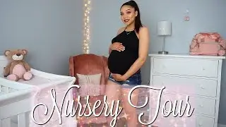 Baby Girl Nursery Room Tour | Raquel Moretty