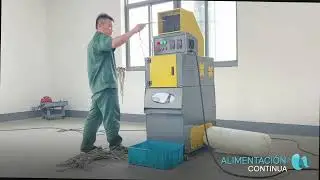 Maquina trituradora de cable de cobre. 100 kg/hr.