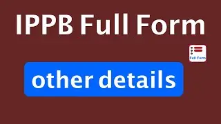 IPPB full form | full form of IPPB in postal- full form