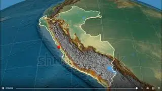 video mapa f&iacute;sico del Per&uacute;