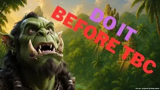 Do it Before TBC Pre Patch Zanza+Zandalar Rep+Mara Princess dagger farm