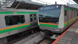 上野東京ライン宇都宮行き