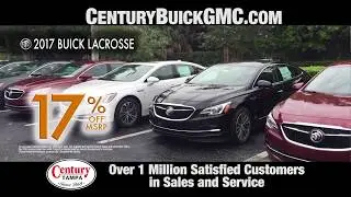 2017 Buick LaCrosse is 17% Off MSRP at Century Buick GMC