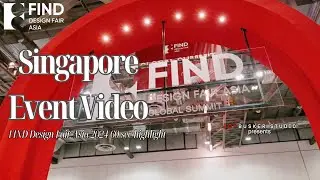 Singapore Videographer Events Videography: FIND Design Fair 60sec Highlight 2024