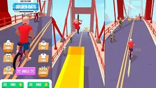 Bike Rush is a fabulous bike game level 185 to 194