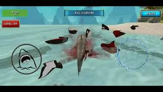 Shark Simulator Beach Killer #22 (Level 384-410) - Android Gameplay