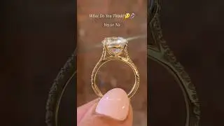 Gorgeous Sparkling Engagement Ring💍💫 #shortsvideo