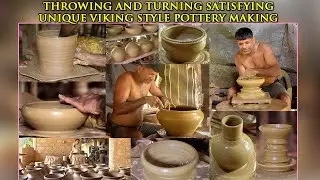 Amazing Throwing And Turning Satisfying   Potter Preserving The Primitive Art With  CLAY