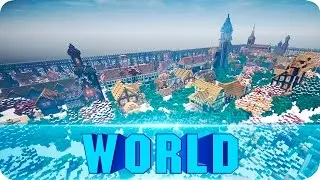 Minecraft - Forgotten World Cinematics - Epic City in Minecraft - Map w/ Download