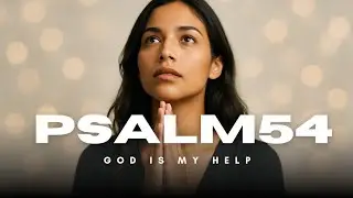 Psalm 54, God Is Your Helper and Protector | A Prayer in Trouble #Psalm54
