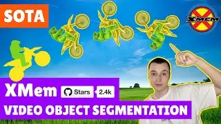 XMem + Segment Anything - Video Object Segmentation SOTA | Computer Vision Tutorial | Step by Step