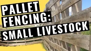 PALLET FENCE FOR SMALL LIVESTOCK