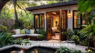 Discover Courtyard Centric Tiny House Designs | Create a Cozy Beautiful Bungalow Oasis