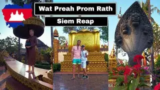 Journey to Enlightenment: Exploring Wat Preah Prom Rath | Cambodia Siem Reap