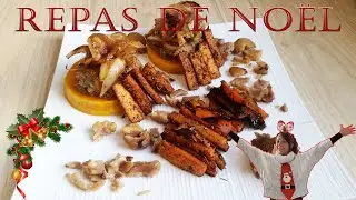REPAS DE NO&Euml;L SUCCULENT 🎅 au butternut simple, rapide et pas cher | VEGAN
