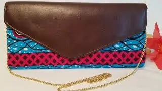 Beautiful Handcrafted Ankara Clutch Purse