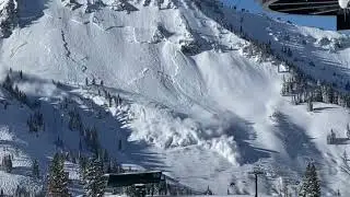 Explosive triggered avalanche - 2 Jan 2022