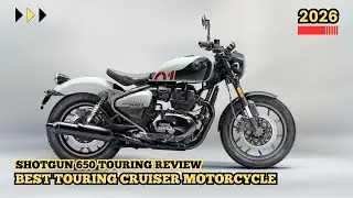 Best touring cruiser motorcycle - Shotgun 650 Touring Review &ndash; Cruiser Built for the Open Road?