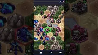 tsaryv uses Boppers to deadstop Plasma push from Shisha #UniWar #mobilestrategy #mobilestrategygame