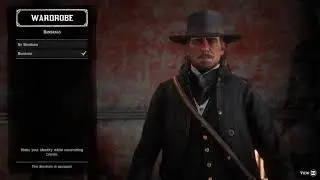 Red Dead 2 Clothing Bug, Unable to save outfit.