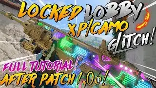 BO4 GLITCHES: INSANE LOCKED XP/CAMO LOBBY GLITCH! *PATCHED*