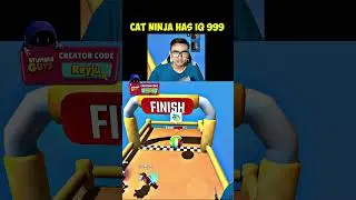 BLUD CAT NINJA Use Neuron Activated ABILITIES to WIN This IQ 200 Map 😱🔥