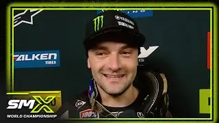 Cooper Webb 'in disbelief' after chaotic 450 Supercross win in Arlington | Motorsports on NBC