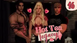 Nie może dłużej UDAWAĆ&hellip; 😨 POWIE PRAWDĘ? 🔥💔- Hot Tea Legacy #16 - The Sims 4