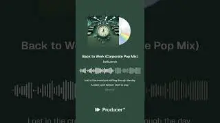 Back to Work Corporate Pop Mix  #音樂 #jackson #music #spotifyclone #song #老范閒閒 #cover #lyrics