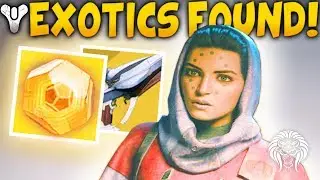 Destiny 2: NEW EXOTICS FOUND & UNLOCKS! Rarest Loot, Black Hammer Scout, Infusion Trick