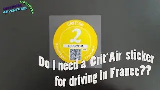 Нужна ли мне наклейка Crit'Air для вождения во Франции и что это такое!!