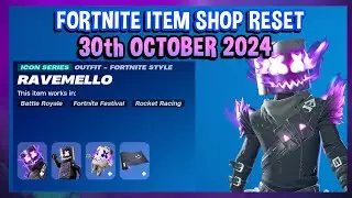 *NEW* RAVEMELLO BUNDLE! (Fortnite Item Shop Reset 30th October 2024)
