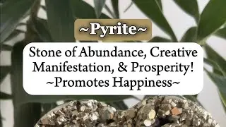 Pyrite for our Stone of the week!🩶 