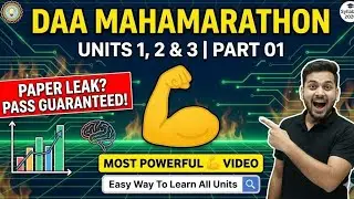 DAA Unit - 1,2,3 Covered @AKTUDigitalEducationUP@viralhog@GateSmashers #viral #exam #syllabus