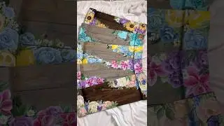 Painting Floral Trays | CAMILLA CREATIONS #camillacreations #artist #painting #acrylicart #flowers