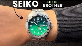 Seiko Quality at Half Price? | Alba Gravity Green Dial Review (AV3579X1)
