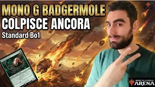 MONO G BADGERMOLE Standard Bo1 #magicthegathering   #mtg #mtgarena