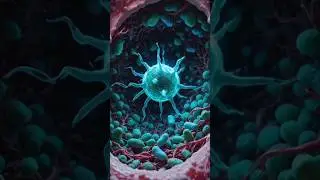 BladderImmuneWarriorsin Action | RealBodyDefense MicroscopeView.   #MicroscopicScience, #RealBiology