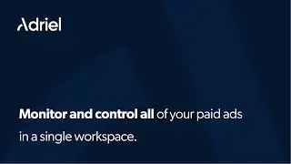 Multi-Channel Marketing Management Dashboard | Adriel
