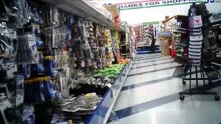 Jumbo Key Camera #11 Shopping at a 99 Cent Store