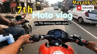 My 7th Motovlog With GoPro Hero 9 Black 🖤 || Mayank.o7 ||