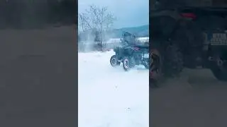 ❄️ 4WD DRIFT SNOW X1000 G3 ❄️ #cfmoto #snow #drift #quad #extreme #atv #cforce #dji