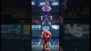 ⚡️Блейз Кот против Наклза Ежа⚔️ #sonic #battle #shorts #fightinggames #sonicthehedgehog