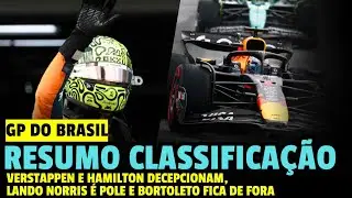 F1 2025 - VERSTAPPEN E HAMILTON DECEPCIONAM, BORTOLETO FICA DE FORA E NORRIS &Eacute; POLE - CLASSIFICA&Ccedil;&Atilde;O