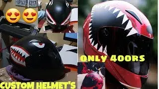 CUSTOM HELMETS | HELMET MODIFIED | MODIFIED HELMETS | MODIFICATIONS | MODS